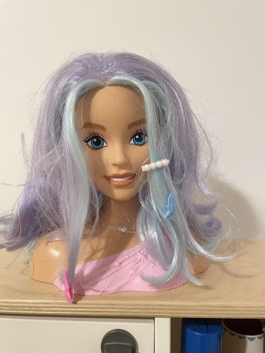 Głowa Barbie do stylizacji