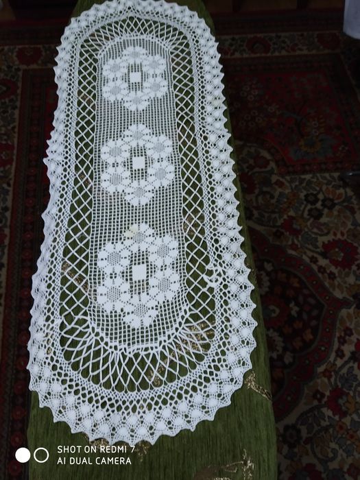 Вязаные салфетки крючком