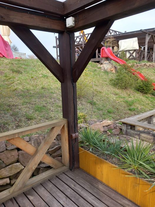 Altana pergola ogrodowa solidna