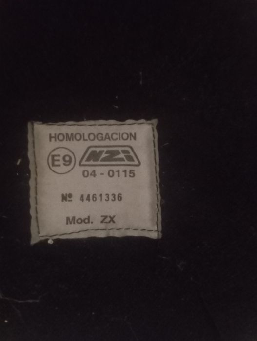 Capacete NZI antigo