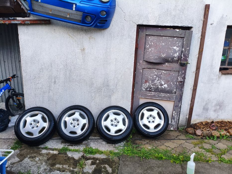 Felgi Mercedes Plus opony zimowe Nokian WR snowproff