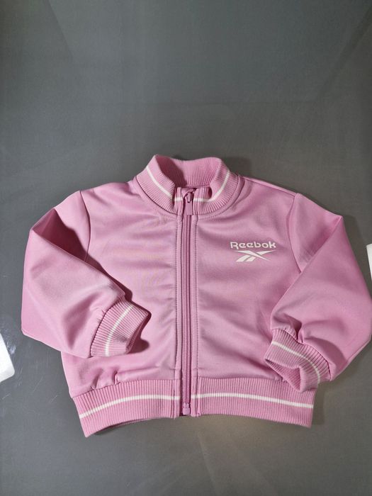 Reebok Różowa Rozpinana Bluza Dziewczęca Rozmiar 92