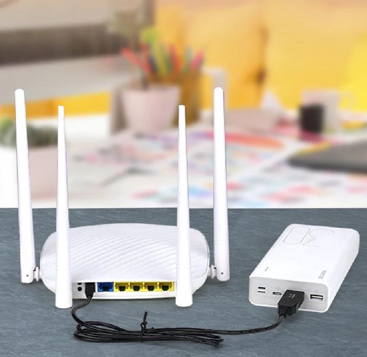 Кабель живлення USB для роутера від повербанку