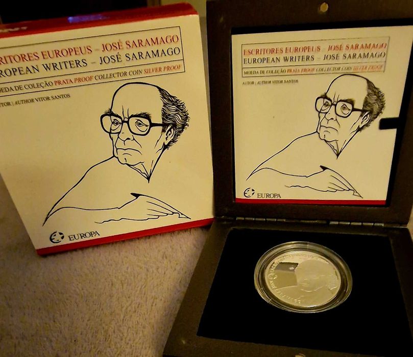 Serie Europa José Saramago Prata Proof