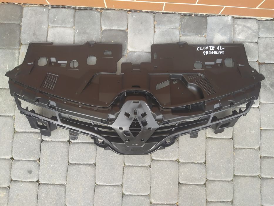 Renault Clio IV 4 12- grill atrapa kratka zderzaka wzmocnienie org
