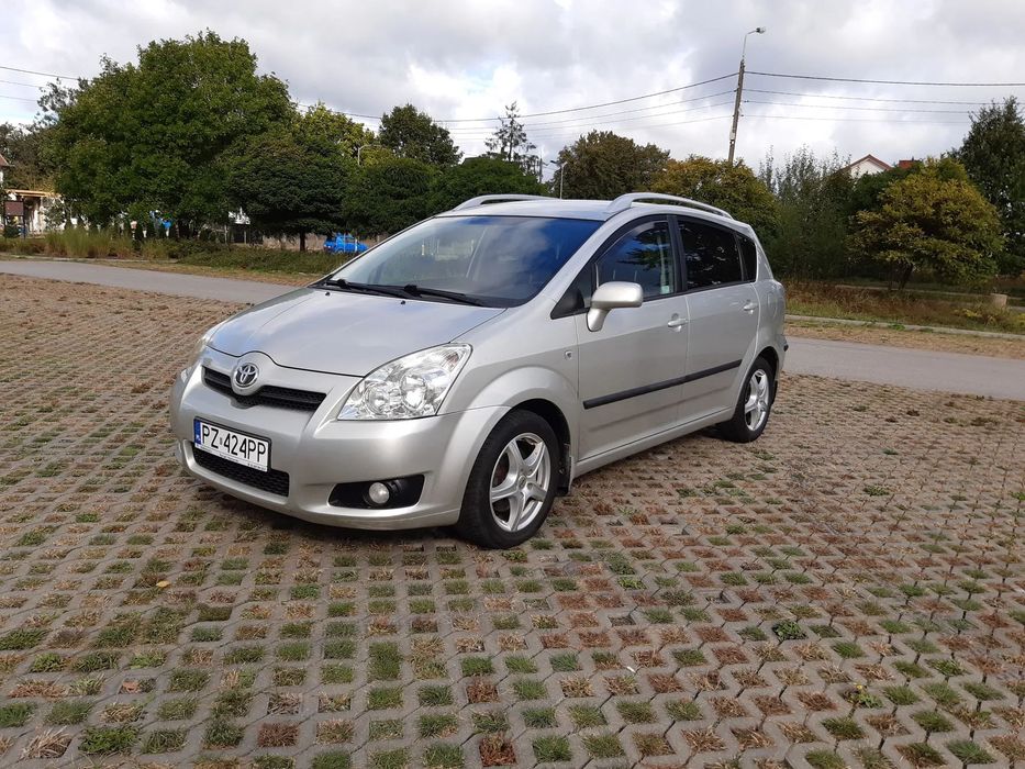 Toyota Corolla Verso Salon PL ,udokumentowany przebieg