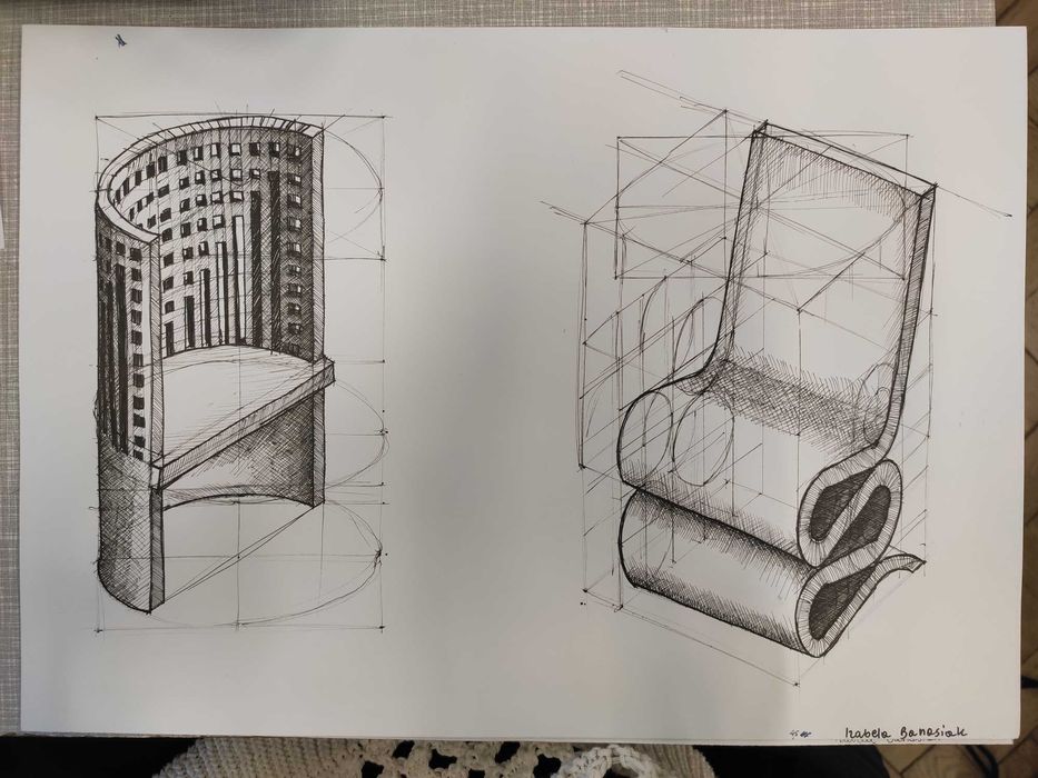Lekcje rysunku do egzaminu z architektury, przygotowanie na studia architektoniczne online/stacjonarnie