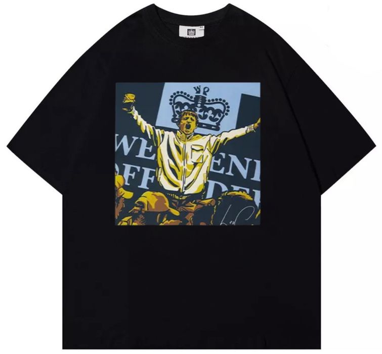 Мужские футболки Weekend Offender Casual Ultras Logo черные кежуал New
