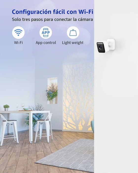 Kit 2 Câmaras Vigilância Interior Teckin Cam 1080P HD WiFi Novo
