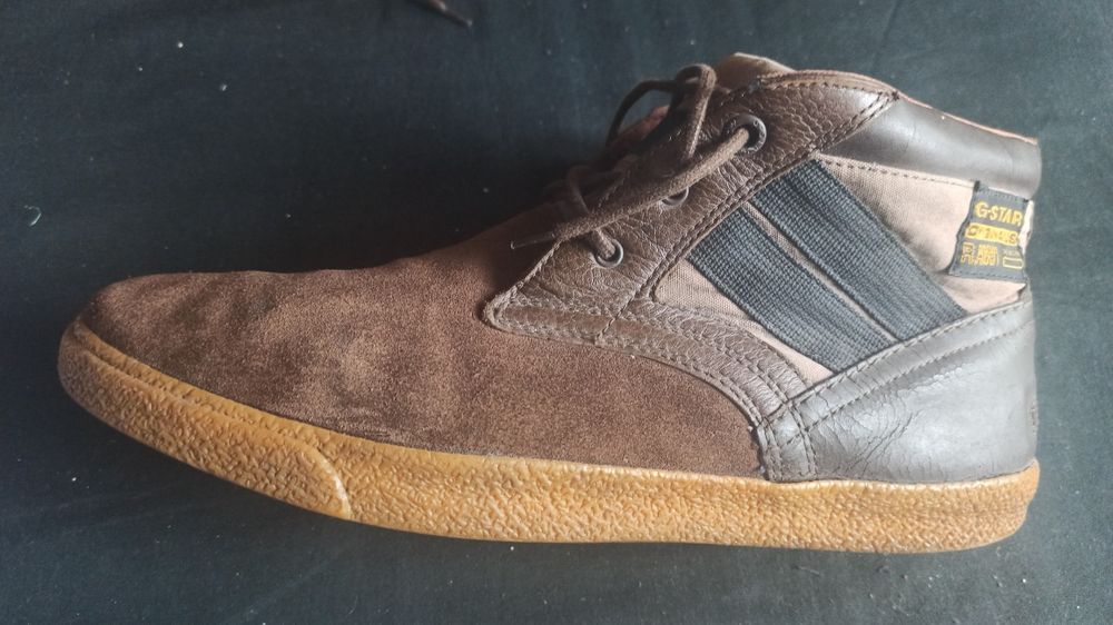 кроссовки мужские высокие 43 размер стелька 28 см G.Star