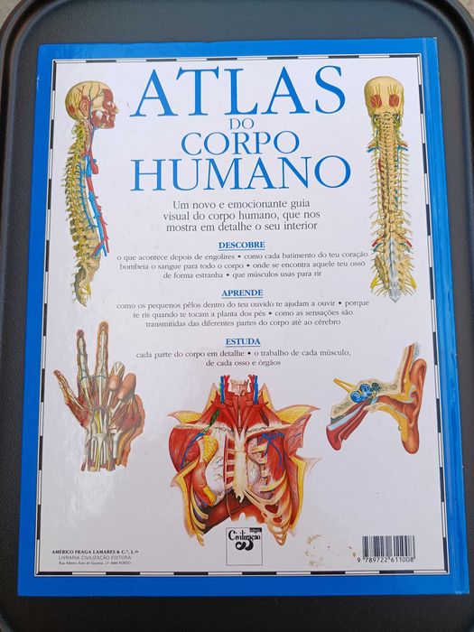 Livro "Atlas do Corpo Humano"
