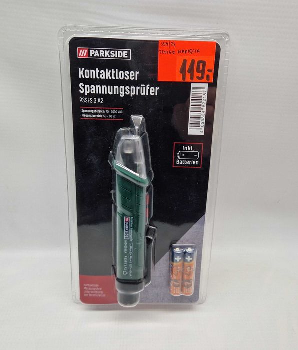 Detektor napięcia Parkside PSSFS 3 A2, Komis Jasło Czackiego