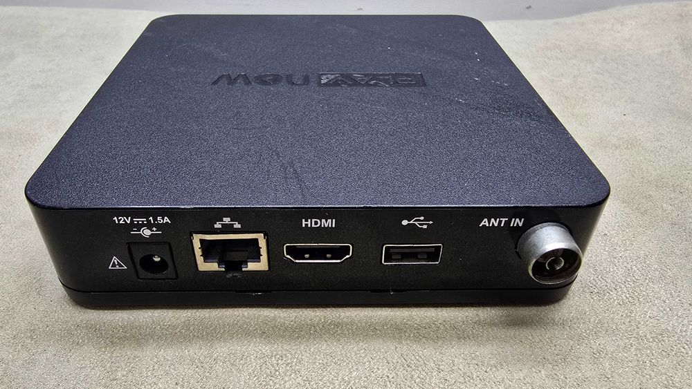 Dekoder Play Now TV Box Sagemcom DCTIW362 4K HDR Android TV LAN HDMI