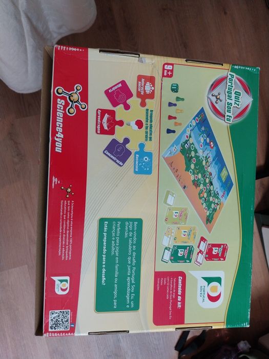 Jogo de Tabuleiro “Quiz Portugal Sou Eu” com + de 400 Perguntas