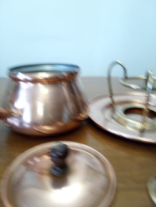 Fondue em cobre  muito bonito nunca usado