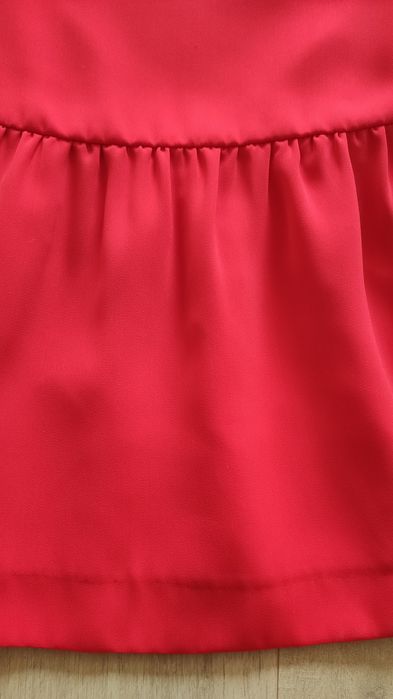 Czerwona sukienka świąteczna na wesele na sylwestra AGGI rozmiar 36, s