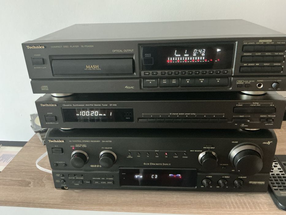 Zestaw Technics z kolumnami
