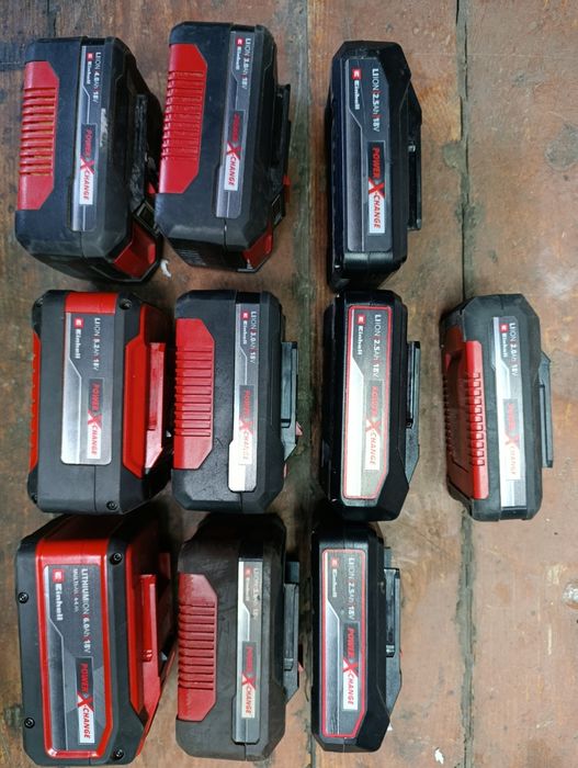 Akumulatory Einhell USZKODZONE