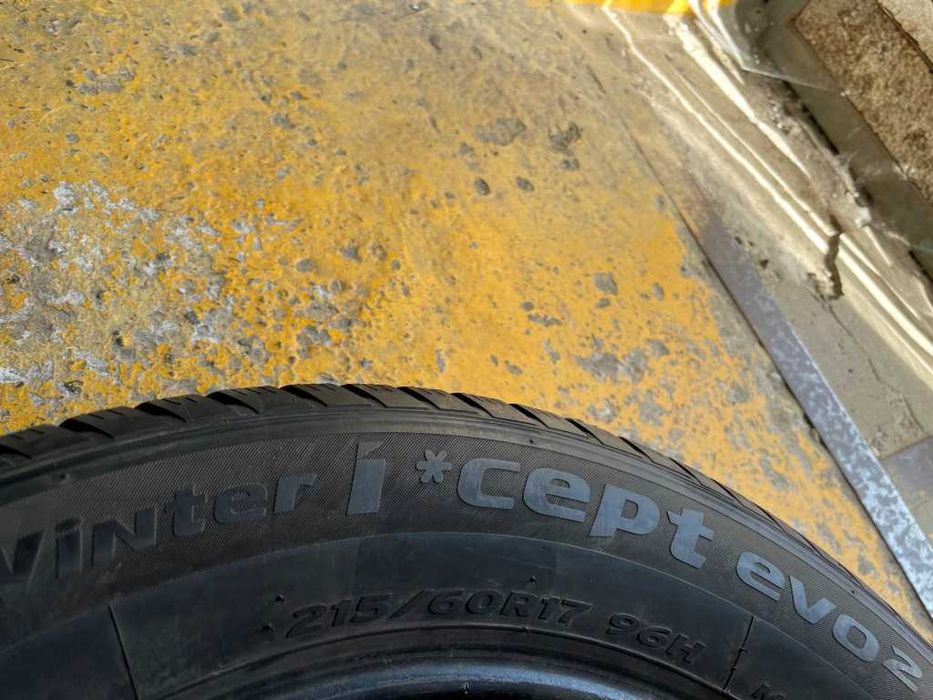215/60 R17 Hankook winter i*cept evo2 4шт