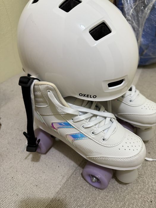 Patins novo, usado so uma vez, minha filha não gostou, interessados