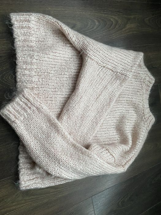 Светр h&m мохер пудровий