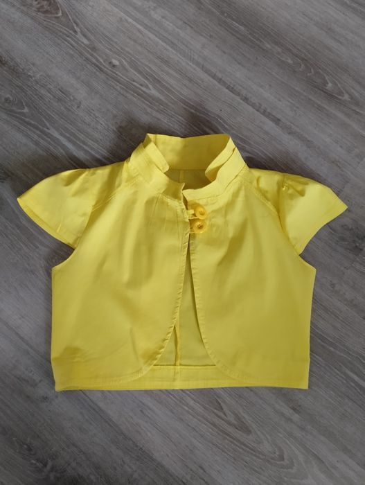 Bolerko żółte rozmiar L14