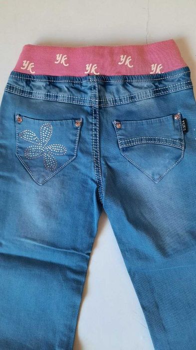 Джинси легенькі для дівчинки,б/у