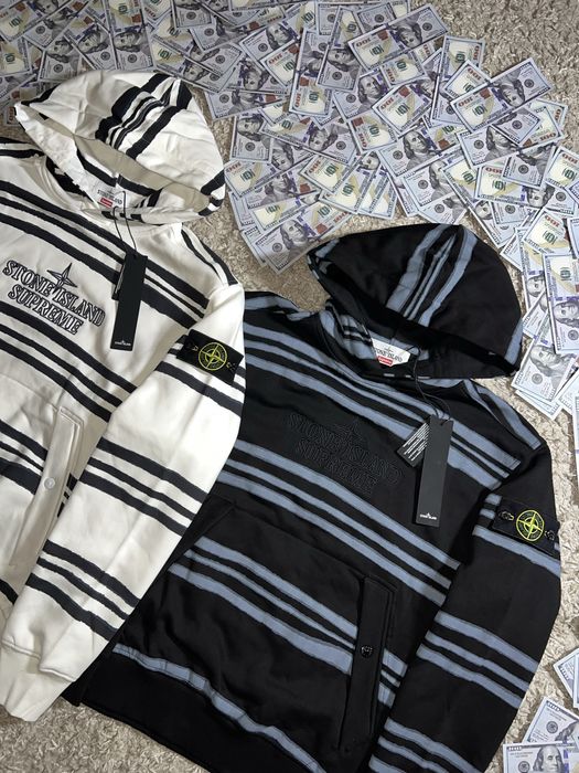 РОЗПРОДАЖ !!! худі stone island supreme худи стон ісланд  стон исланд