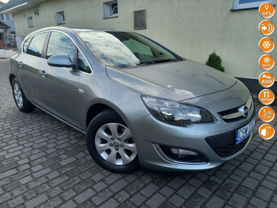 Opel Astra 1.6Cdti Ledy Hathback Duża Navi 146TysKm Przebiegu NowyRozrząd Zadbana