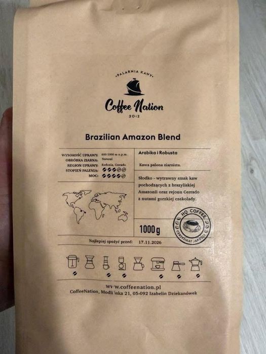 Kawa ziarnista - 1 kg