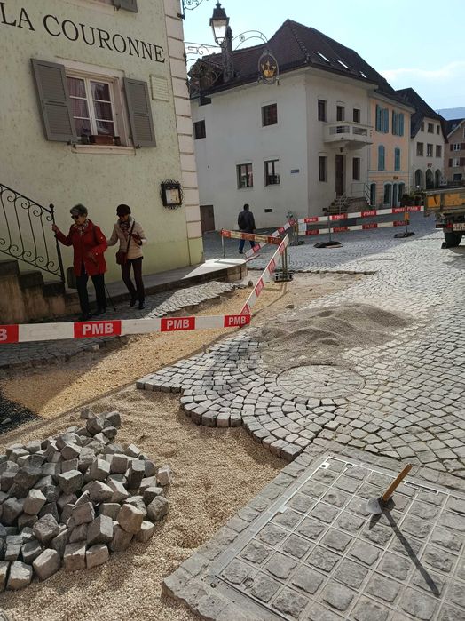 Trabalho de calceteiro