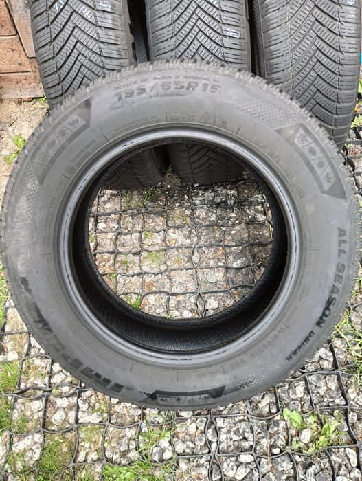 Sprzedam opony używane wielosezon, całoroczne 195/65R15 Imperial