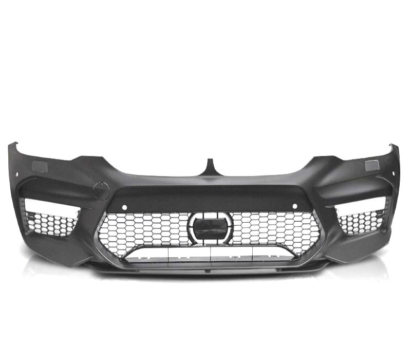 PARACHOQUES FRONTAL BMW G30 G31 17-20 LOOK M5 PDC + SPOILER LIP