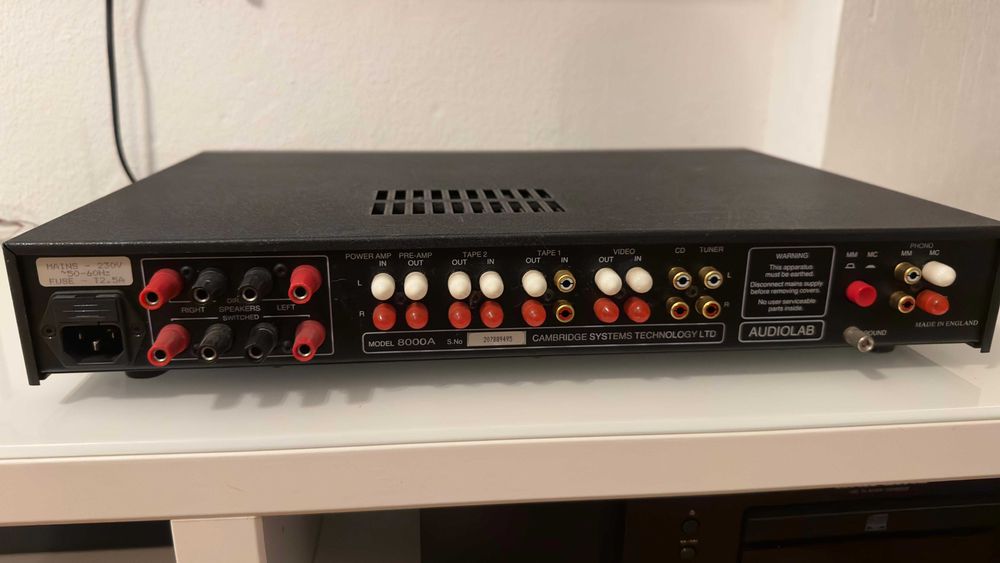 Amplificador Estéreo Audiolab 8000A – Revisto