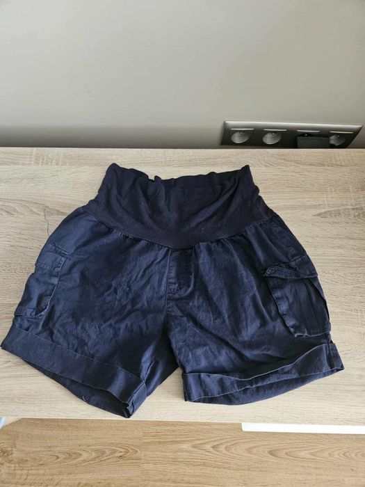 Krótkie spodenki  ciążowe fishbone M