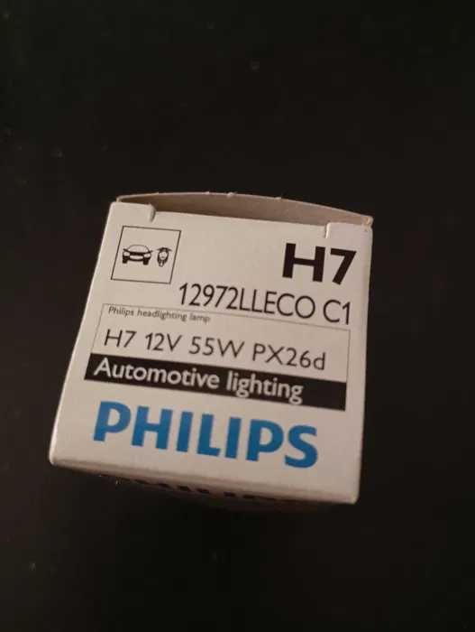 4 PHILIPS Ecovision Longlife 4x H7 NOVAS