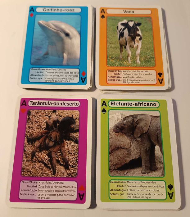 Baralho Cartas Jardim Zoológico Lisboa