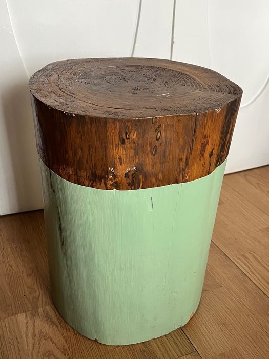 Tronco de Madeira Maciça - Banco/ Mesa de Cabeceira/ Suporte p Plantas