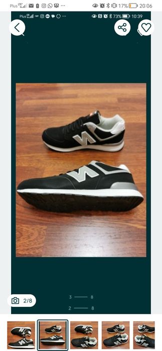 Sportowe Buty Męskie Lekkie Wygodne Czarne 4