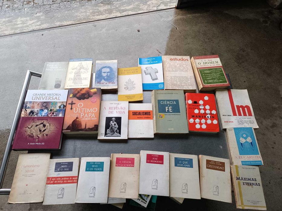 Livros Religiosos antigos (coleção éfeso;história da igreja de cristo)