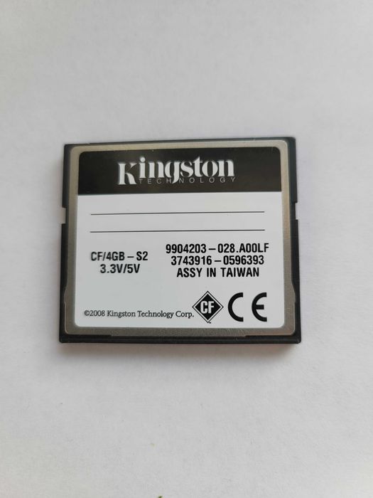 Karta pamięci CF 4GB CompactFlash elite pro 133x