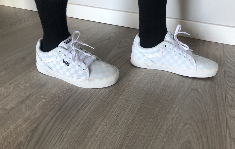 Tenis Vans Azul Numero 40 (EUR). Como novo!