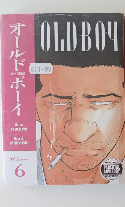 Old Boy, Vol. 6. LACRADO. Mangá em Inglês, Tsuchiya e Minegishi