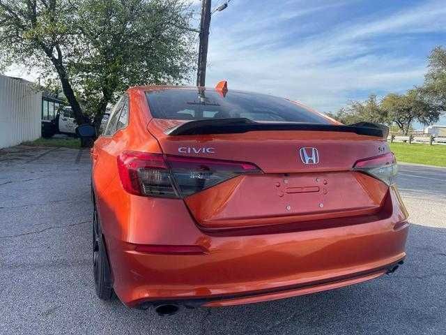 2022 Honda Civic Si Sedan