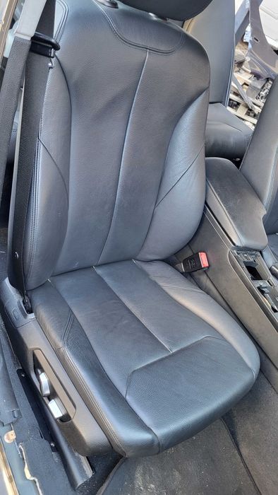 BMW 3 F30 салон сидіння шкіряні електро память карта шкіра БМВ 3