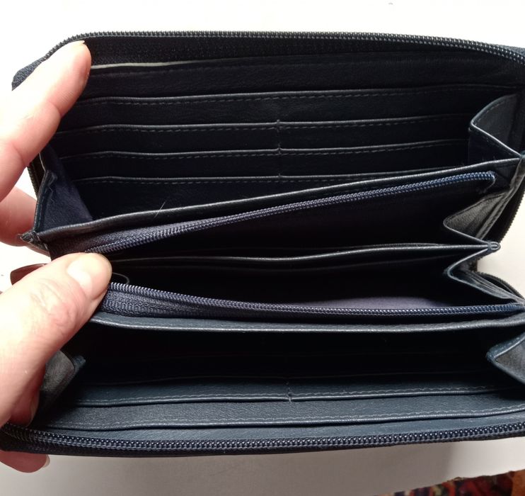 Шкіряний жіночий гаманець