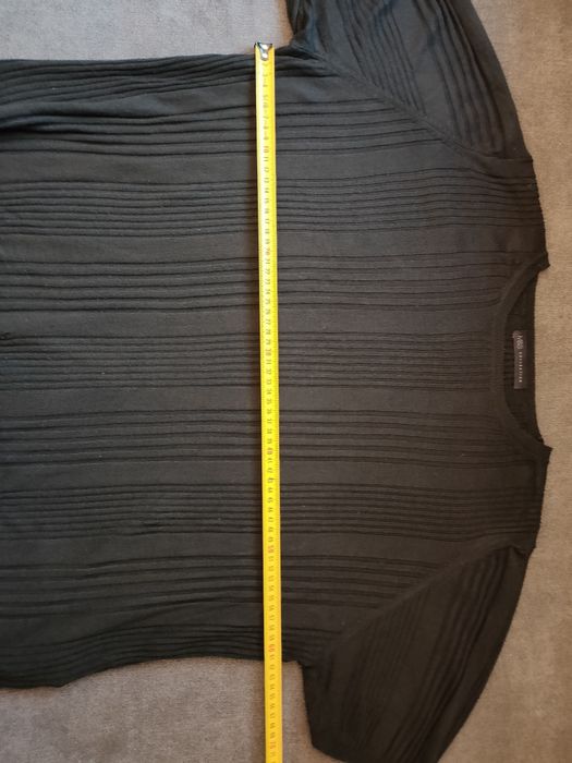 Czarna bluzka na krótki rękaw 5xl