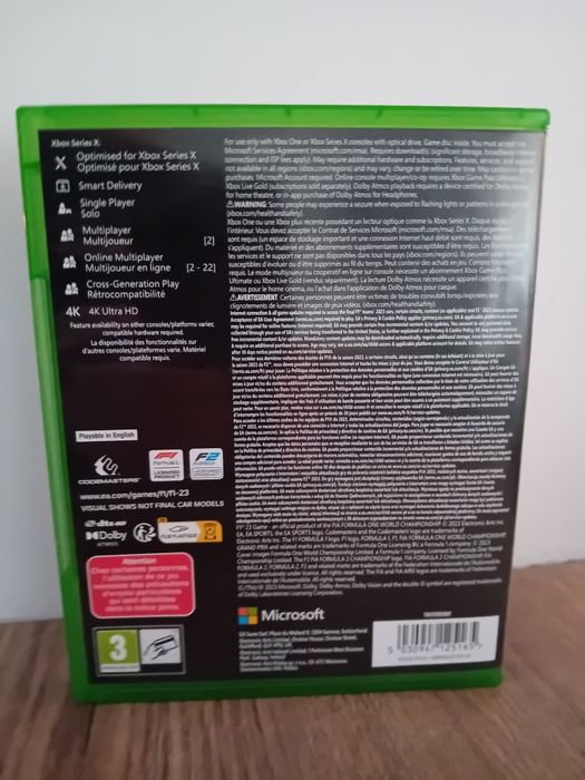 F1 23 xbox one series x