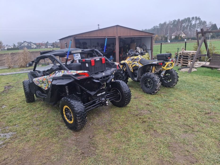 Can am renegade xmr  can am maverick x3 turbo