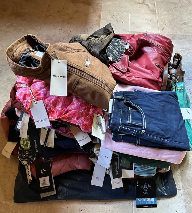 Pakiet odzieży mix 10 kg nowej z metkami